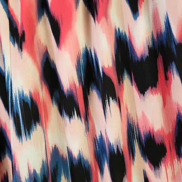 Vintage Notations Colorful Pull On Pants Size 1X Festival Tassels Wide Leg Boho - Picture 3 of 11